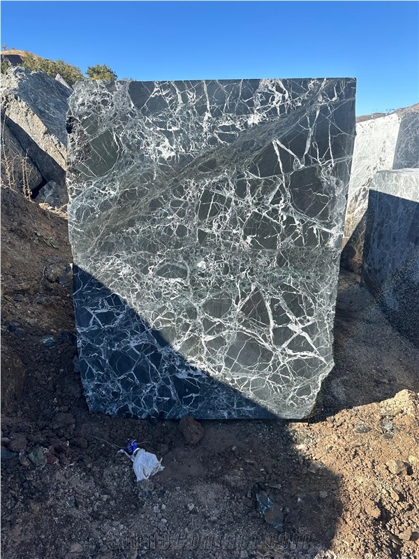 Verde Levanto Green Marble Blocks