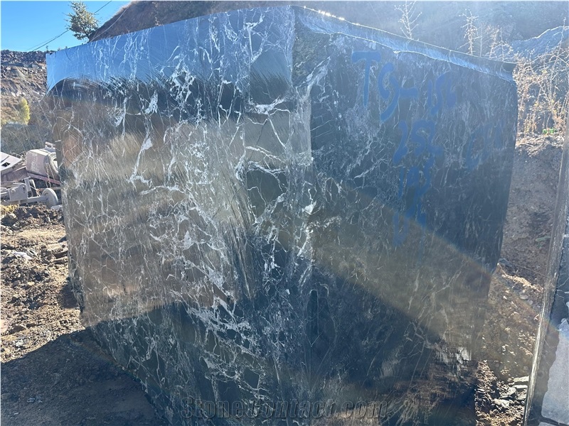 Verde Levanto Green Marble Blocks