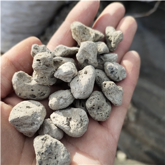 White Pumice Stone Pebble Stone