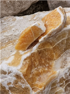 Orange Onyx Boulders