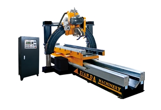 Computer Automatic Roman Pillar Slot Cutting Machine
