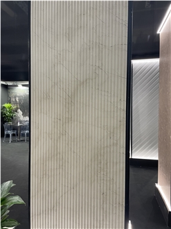 Bianco Asiago Marble CNC Wall Panels