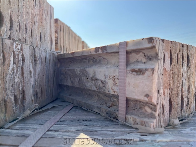Travertine Wall Moulding - Building Ornaments