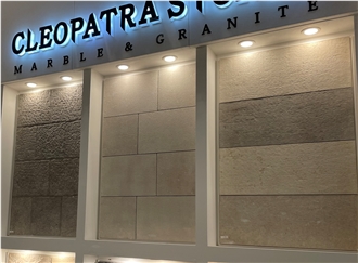 Imperial Bronze Limestone Brushed Tiles