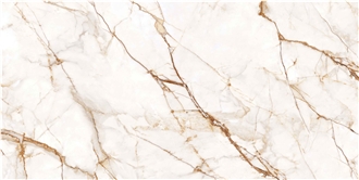ST019T BERGAMO GOLD Printed Quartz Slabs