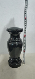 Black Flower Vase Monumental Vase