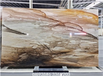Golden Quartzite Slabs