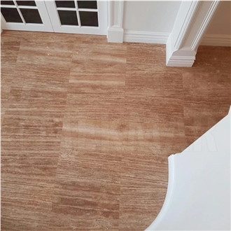 Walnut Vein Cut Travertine Tiles