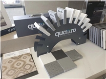 Quartz Sample Counter Display Rack