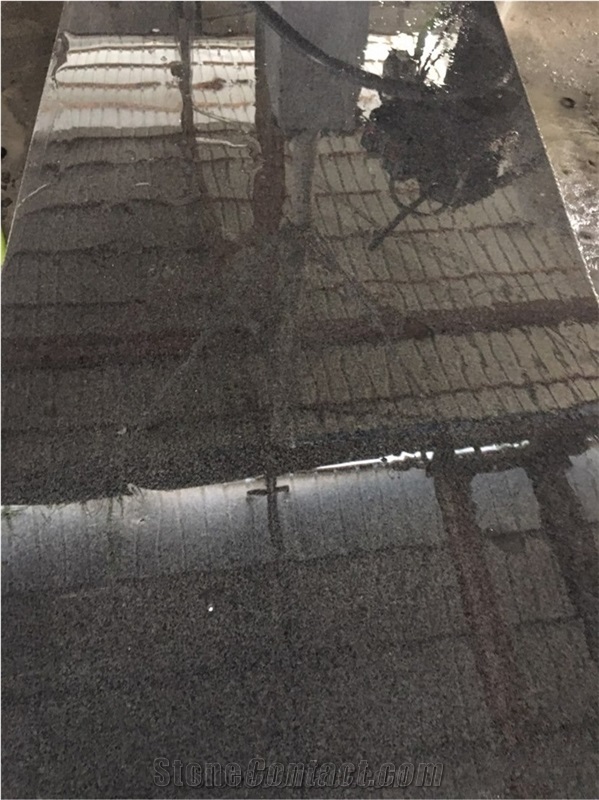 Sesame Black Granite Slab