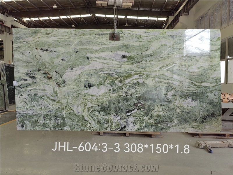 Chinese Raggio Verde Marble Slabs For Indoor from China - StoneContact.com