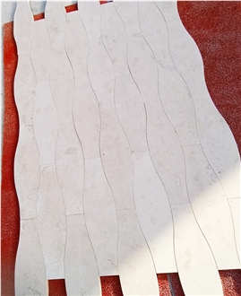 Shell Limestone Pattern Floor Tile
