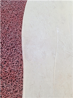 Shell Limestone Pattern Floor Tile