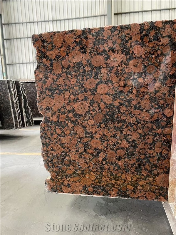 Finland Carmen Red Granite Slab  Floor Tile