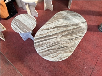 Modern Palissandrao White Restaurant Table Tops