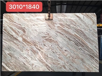 India Glacier Sands Fantasy Brown Marble Slabs