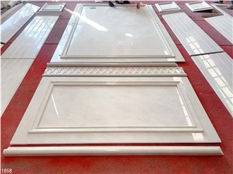 Victory Beige Marble Wall Frames, Building Ornaments