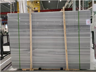 Straight White/White Jade/Striped White Marble Slabs