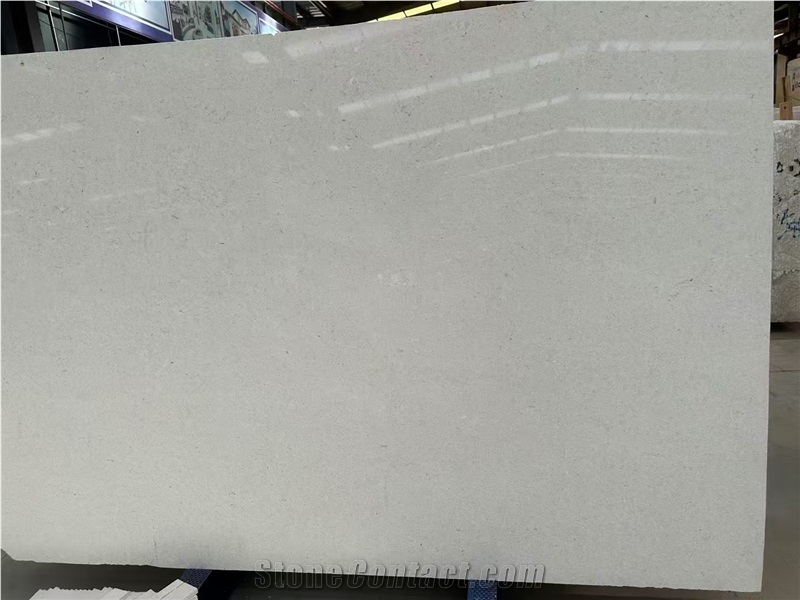 White Sand Cream Limestone Slabs