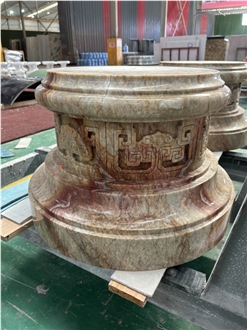 Natural Nacarado Quartzite Column