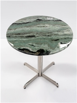 ODM Raggio Verde China Green Marble Side Table For Wholesale