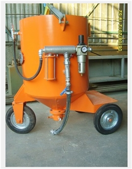 Portable/Mobile Pressurized Sandblasting Machine