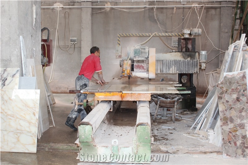 Manual Stone Slab Edge Cutting Machine 45 Degree Stone Cutter