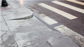 Walkway Ramps Made Of Natural Granite Stone
