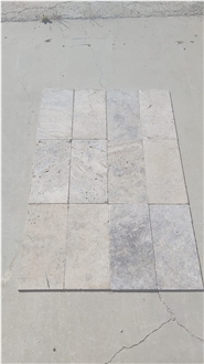 Silver Tumbled Travertine Tiles