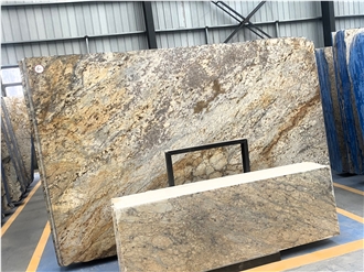 Bahama Gold Granite Cutters Slabs New Quality