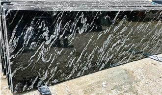 Black Marquino Granite Slabs