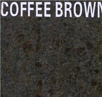 Coffee Brown Granite Slab, India Brown Granite Wall Tiles