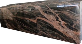English Teak Granite Slabs, India Brown Granite