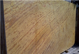 Ghibli Gold Granite Slabs, India Yellow Granite