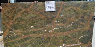 Rainforest Green Marble Tiles