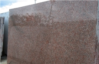 Raj Red Granite Slabs
