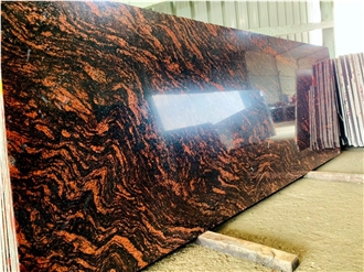 Tiger Skin Red Granite Slabs