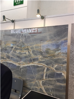 Blue Velvet Marble Polished Slabs