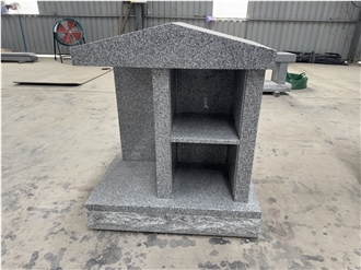 2 Niches Granite Columbarium For Cemetery