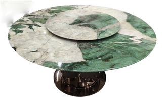 Natural Stone Quartzite Custom Restaurant Table Tops