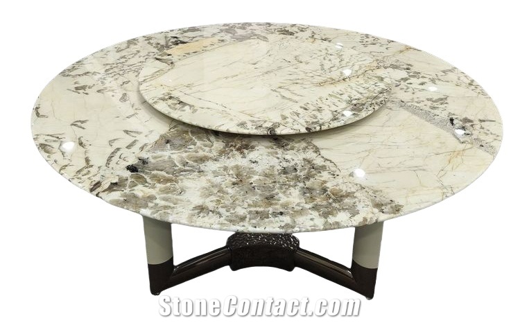 Natural Stone Quartzite Custom Restaurant Table Tops