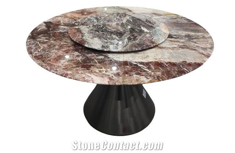 Natural Stone Quartzite Custom Restaurant Table Tops