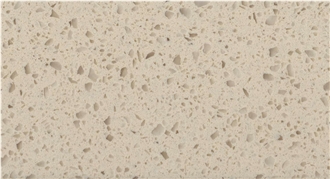 Cream Galaxy Beige Quartz Sparkling Sparkle Quartz Tiles