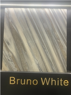 Bruno White Marble Slabs