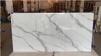 1600X3200x20mm Italy Statuario Porcelain Slabs