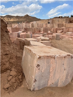 Persian Rose Marble Block