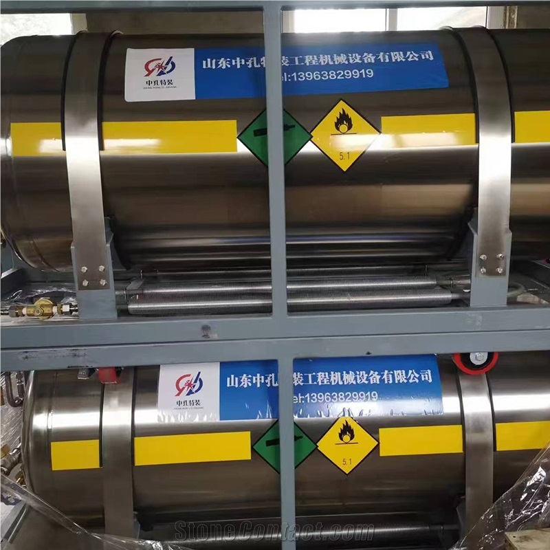 Gaea Rock Blasting System Gas Filling Tank