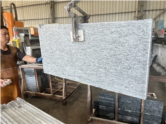 Olive Green Granite Flamed Slabs