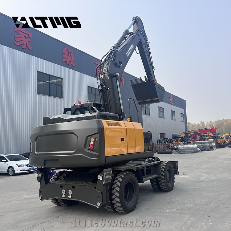 LTMG-18 Ton Wheel Excavator from China - StoneContact.com