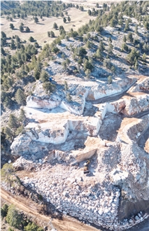 Erdemli Grey Marble Blocks